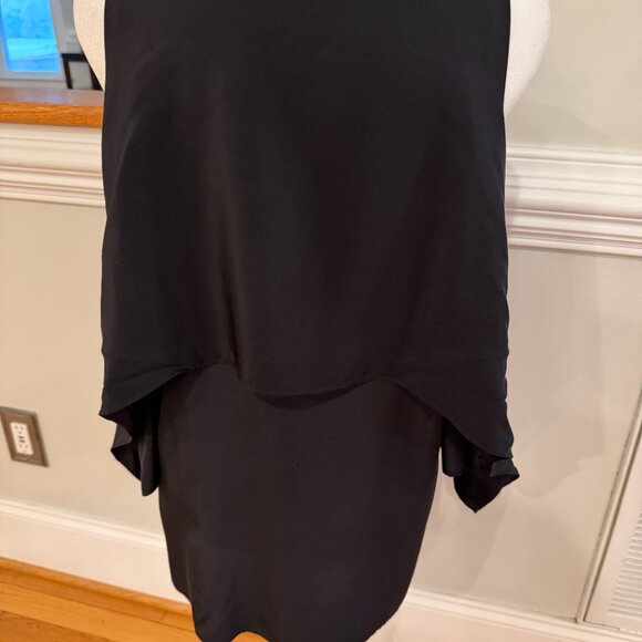 Askari 100% Silk Cold Shoulder Top - Medium - Picture 5 of 8